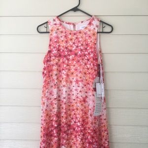 NWT Calvin Klein Sleeveless Pink Dress Size 8